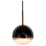 Подвесной светильник Cloyd LUNAR P1 / латунь - черн.мрамор (арт.11057)