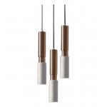 Подвесной светильник Cloyd SEQUEL P1 / латунь - бел.мрамор (арт.11061)