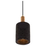 Подвесной светильник Cloyd KAUM P1 / латунь - черн.бетон (арт.11072)