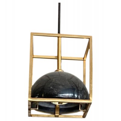 Подвесной светильник Cloyd TESSER P1 / латунь - черн.мрамор (арт.11089)