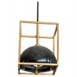 Подвесной светильник Cloyd TESSER P1 / латунь - черн.мрамор (арт.11089)