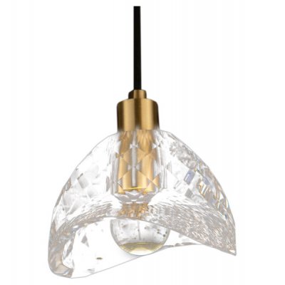 Подвесной светильник Cloyd VIKRAM P1 / D13 см - латунь (арт.11113)