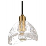 Подвесной светильник Cloyd VIKRAM P1 / D13 см - латунь (арт.11113)