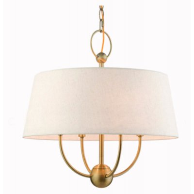 Люстра Cloyd BONNAR C4 / D50 см - латунь (арт.11128)