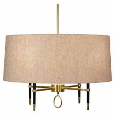 Люстра Cloyd EDUAR C4 / D60 см - латунь/черн. (арт.11133)