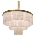 Люстра Cloyd HERCULANUM-B C9 / D60 см - алебастр - латунь (арт.11140)