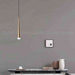 Подвесной светильник Cloyd MILVUS-A P1 / латунь (арт.11146)