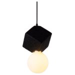 Подвесной светильник Cloyd AUSTA-B P1 / хром - черн.бетон (арт.11151)