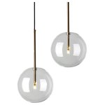 Подвесной светильник Cloyd CARAMBOL P1 / D25 см - латунь (арт.11153)