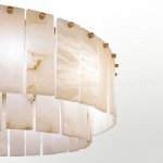 Люстра Cloyd HERCULANUM-A C8 / D60 см - алебастр - латунь (арт.11155)