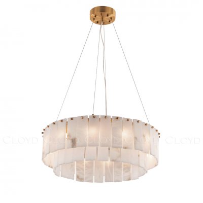 Люстра Cloyd HERCULANUM-A C8 / D60 см - алебастр - латунь (арт.11155) Люстра Cloyd HERCULANUM-A C8 / D60 см - алебастр - латунь (арт.11155)