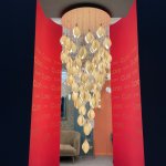 Люстра Cloyd MANGRA-A C60 / выс. 205 см - керамика - белый (арт.11180)