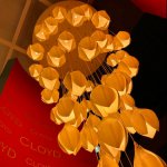 Люстра Cloyd MANGRA-A C60 / выс. 205 см - керамика - белый (арт.11180)