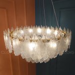 Люстра Cloyd SENEGAL C18 / D80 см - золото (арт.11196)