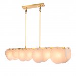 Люстра Cloyd 1519 C7 / L105 см - латунь (арт.11202)