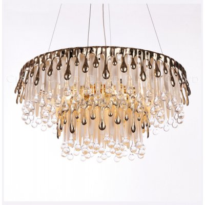 Люстра Cloyd CAPULETTI C12 / D60 см - золото (арт.11205)