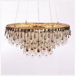 Люстра Cloyd CAPULETTI C12 / D60 см - золото (арт.11205)