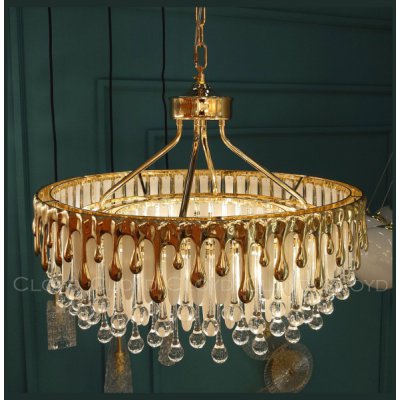 Люстра Cloyd CAPULETTI C8 / D60 см - золото (арт.11207)