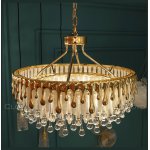 Люстра Cloyd CAPULETTI C8 / D60 см - золото (арт.11207)