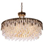 Люстра Cloyd CAPULETTI C8 / D60 см - золото (арт.11207)