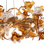 Люстра Cloyd GUATEMALA C14 / D60 см - латунь (арт.11215)