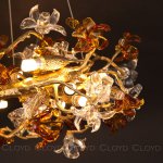 Люстра Cloyd GUATEMALA C14 / D60 см - латунь (арт.11215)