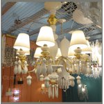 Люстра Cloyd LOTTIE-C C8 / D62 см- белая керамика (арт.11219)