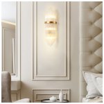 Бра Cloyd CADANCE-A W2 / выс. 60 см - золото (арт.20101)