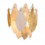 Бра Cloyd SENEGAL W3 / выс. 33 см - с золот. листьями - золото (арт.20110)