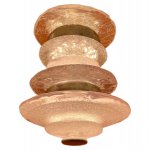 Бра Cloyd GEFEST W2 / выс. 25 см - серебро сусальн. (арт.20125)