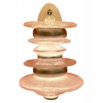 Бра Cloyd GEFEST W2 / выс. 25 см - серебро сусальн. (арт.20125)