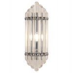 Бра Cloyd HARP W1 / выс. 50 см - хром (арт.20149)