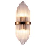 Бра Cloyd CADANCE-B W2 / выс. 54 см - латунь (арт.20164)