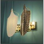 Бра Cloyd BONGA-A W2 / выс. 29 см - золото - керамика (арт.20167)