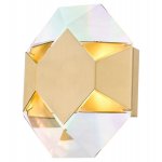 Бра Cloyd BRIOLETTE W1 / выс. 16 см - латунь светл. (арт.20175)