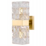 Бра Cloyd CORUND W2 / выс. 27 см - латунь (арт.20177)