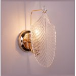 Бра Cloyd BONGA-A W1 / выс. 29 см - золото - бесцвет. стекло (арт.20182)