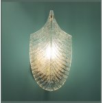 Бра Cloyd BONGA-A W1 / выс. 29 см - золото - бесцвет. стекло (арт.20182)