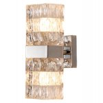 Бра Cloyd CORUND W2 / выс. 27 см - хром (арт.20191)