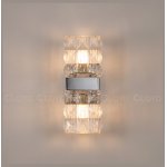 Бра Cloyd CORUND W2 / выс. 27 см - хром (арт.20191)