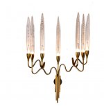 Бра Cloyd ZOAR W7 / выс. 60 см - латунь (арт.20210)