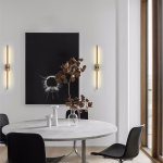 Бра Cloyd LINEAS W1 / L60 см - латунь (арт.20219)