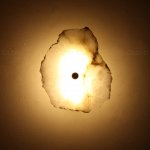 Бра Cloyd KNOSS W1 / D15 см - алебастр - латунь (арт.20268)