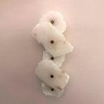 Бра Cloyd KNOSS W1 / выс. 51 см - алебастр - латунь (арт.20270)