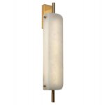 Бра Cloyd PLANUS W1 / выс. 52 см - алебастр - латунь (арт.20293)