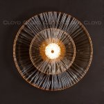 Бра Cloyd HELION W1 / D35 см - латунь (арт.20308)