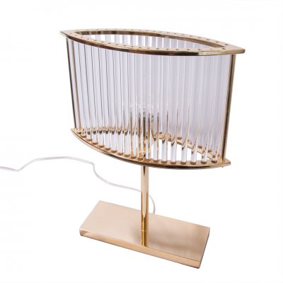 Настольная лампа Cloyd BRIGANTINE T1 / выс. 42 см - золото (арт.30053)