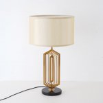 Настольная лампа Cloyd GEOMETRA T1 / выс. 67 см - латунь (арт.30072)