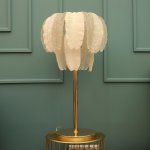 Настольная лампа Cloyd CEYLON T6 / выс. 75 см - золото (арт.30083)