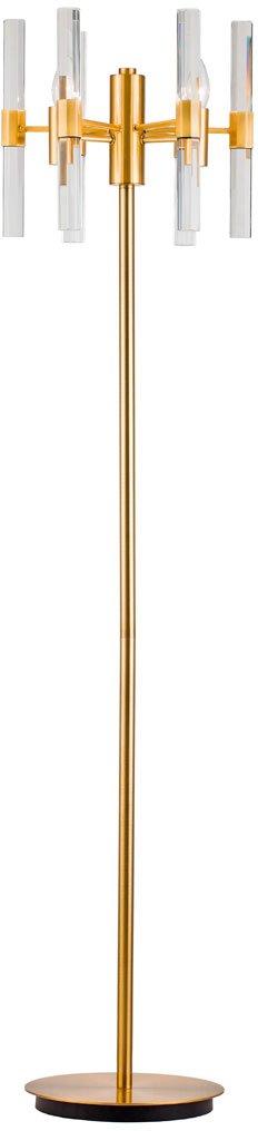 Торшер Cloyd BRISBANE F3 / выс. 151 см - латунь темная (арт.40026)
